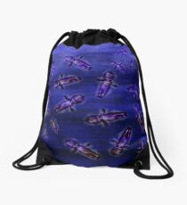 Kewpie Blues Drawstring Bag