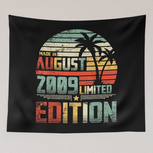 Item preview, Made In August 2009 Limited Edition 13 Years You My Birthday  designed and sold by scirarmav.