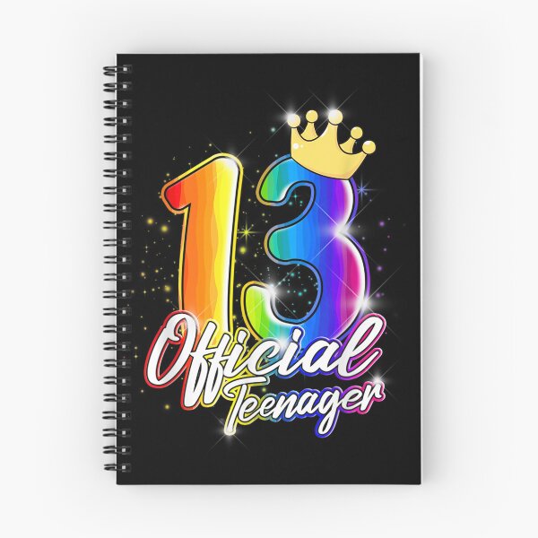 Item preview, 13th Birthday Official Nager In Rainbow 13 Year Old Girls  designed and sold by judyufmi.
