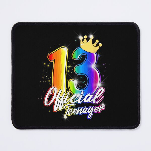 Item preview, 13th Birthday Official Nager In Rainbow 13 Year Old Girls  designed and sold by judyufmi.