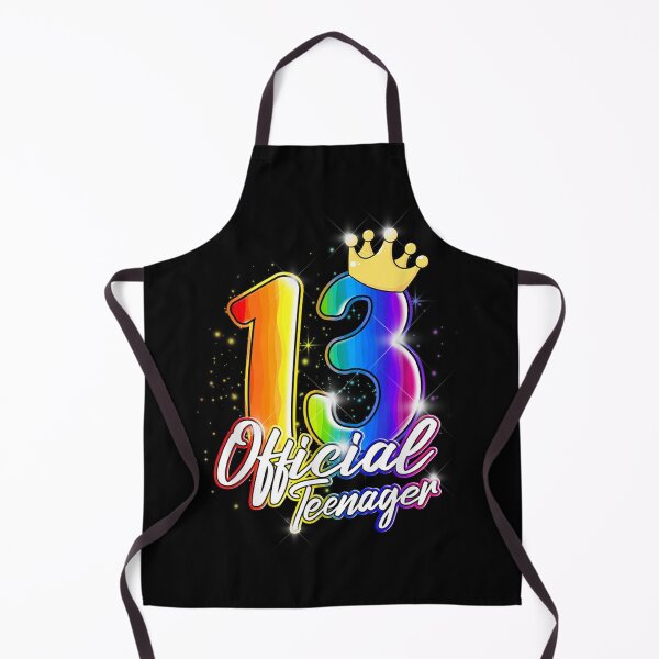 Item preview, 13th Birthday Official Nager In Rainbow 13 Year Old Girls  designed and sold by judyufmi.