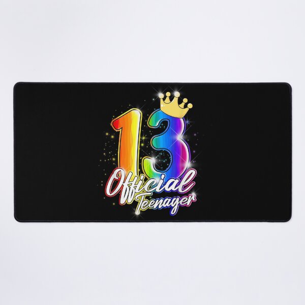 Item preview, 13th Birthday Official Nager In Rainbow 13 Year Old Girls  designed and sold by judyufmi.