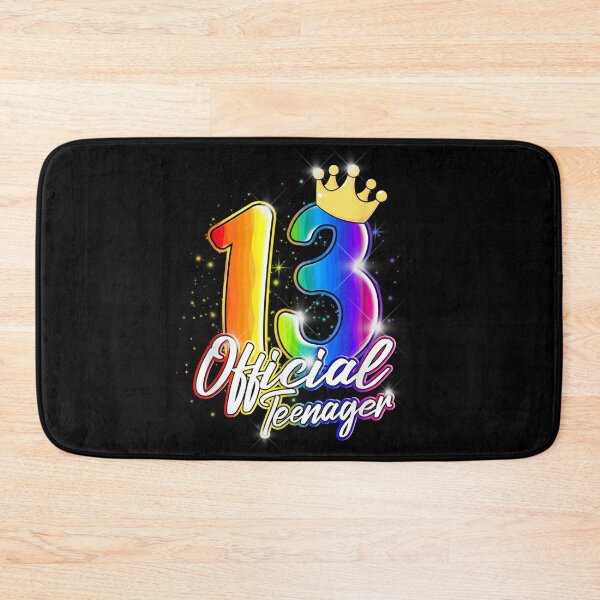 Item preview, 13th Birthday Official Nager In Rainbow 13 Year Old Girls  designed and sold by judyufmi.