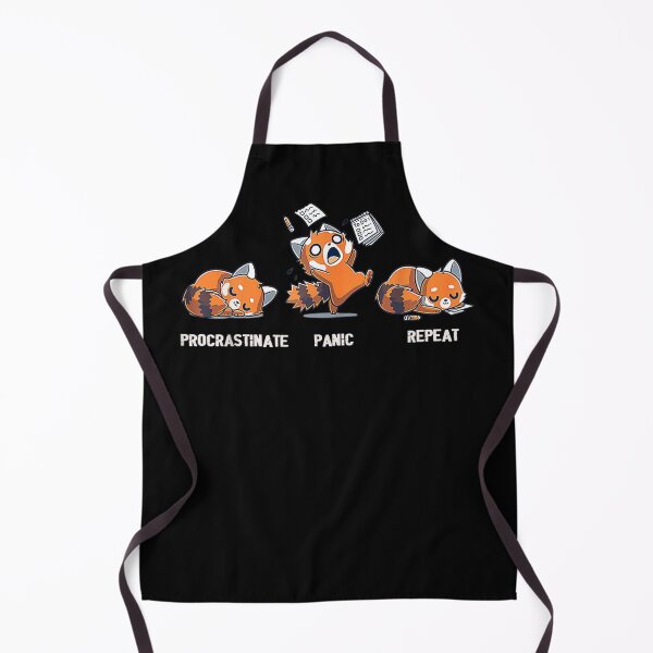 Item preview, Procrastinate Panic Repea Daily Distressed Red Pandas designed and sold by scirarmav.
