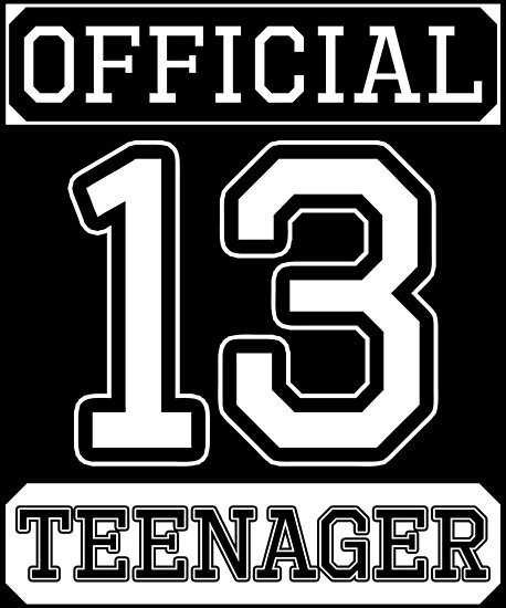 Official Teenager Svg