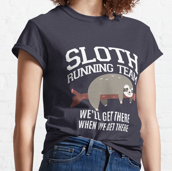 Team Sloth T Shirts Redbubble - team sloth clothing roblox