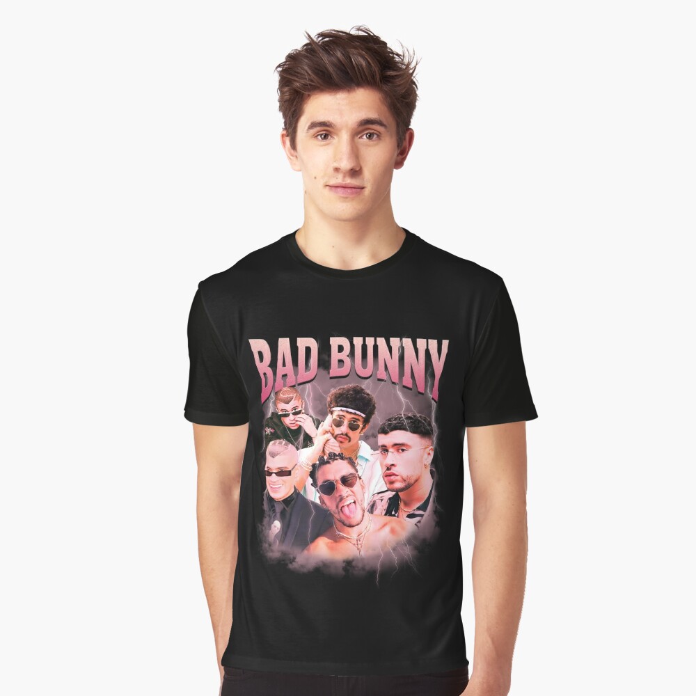 80's Vintage Art Bad Bunny Rap Hip-Hop Unisex T-Shirt – Teepital – Everyday  New Aesthetic Designs