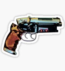 Blade Runner Gun Sticker