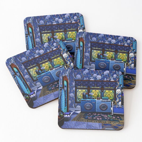 Item preview, I'm Blue Garage & Laundry Room - House of Maximalism designed and sold by ElaraSims.
