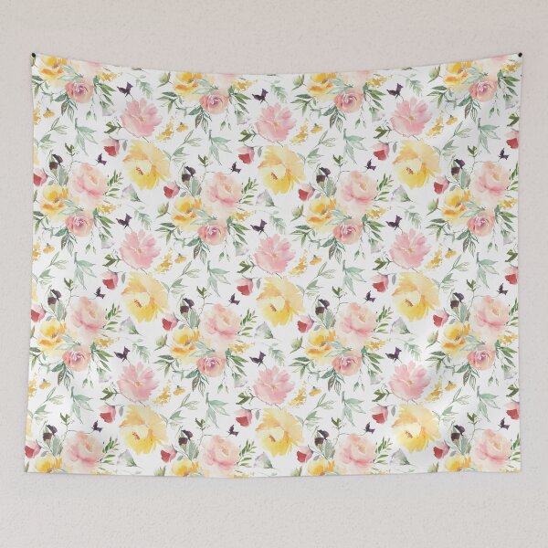 Item preview, Spring Pink Flowers designed and sold by WildAliceArt.