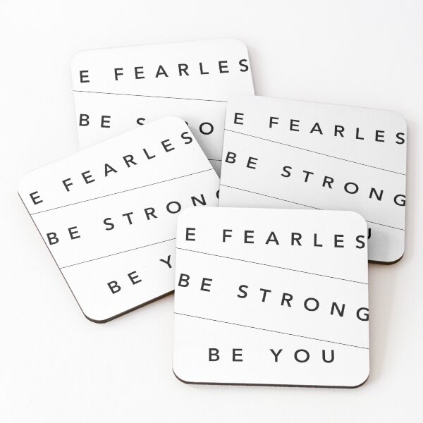 Item preview, be fearless strong be you designed and sold by DunamisDezign.