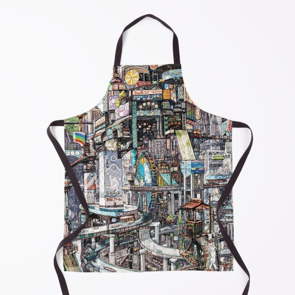 Item preview, future city anime art designed and sold by kemny.