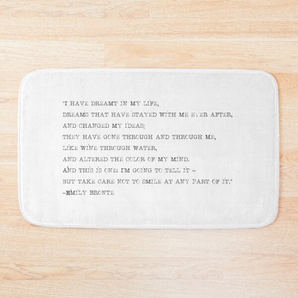 Item preview, Emily Bronte to be a girl again designed and sold by linalavonne.