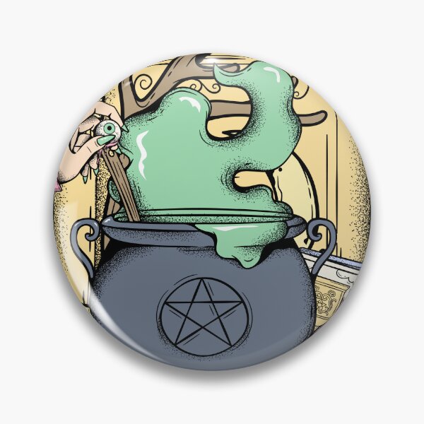 Item preview, Halloween Witches Cauldron designed and sold by CrossThunder.