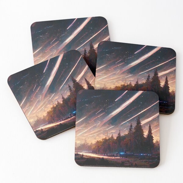 Item preview, Star Trails in the Forest Concept Art designed and sold by RadicalWombat.