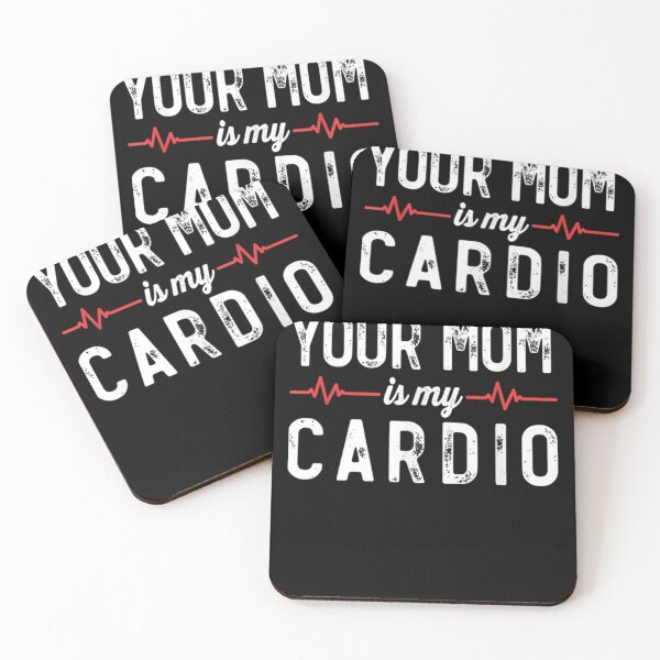 Item preview, Your Mom Is My Cardio Dad Workout Gym  designed and sold by scirarmav.