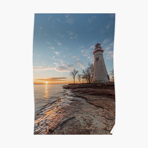 Marblehead Lighthouse Ohio Poster