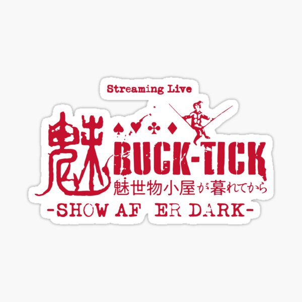 Buck Tick Stickers for Sale | Redbubble
