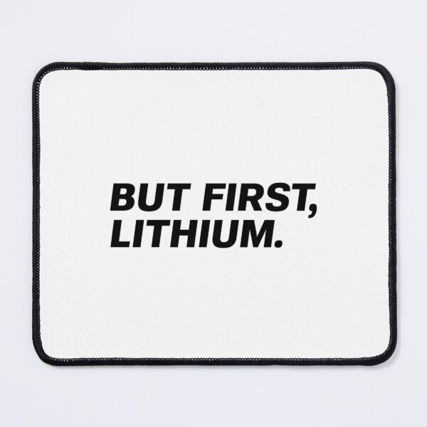 Item preview, But first, Lithium designed and sold by CrimeCultMercs.