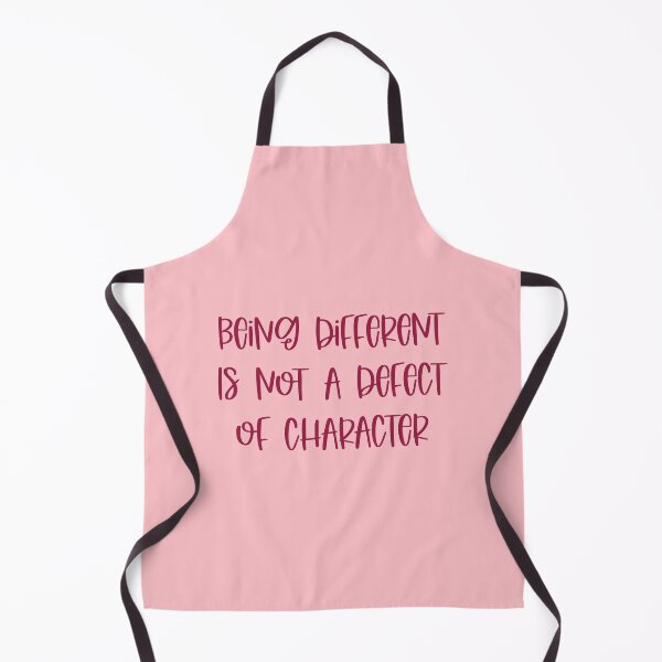 Item preview, Being Different is Not a Defect of Character (Pink) designed and sold by Gsallicat.