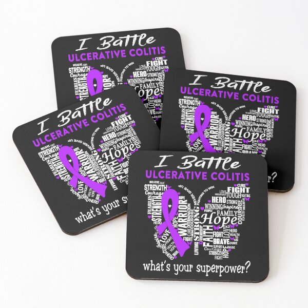 Item preview, Ulcerative Colitis Warrior - I Battle Ulcerative Colitis What is your Superpower? designed and sold by KirstybShop.