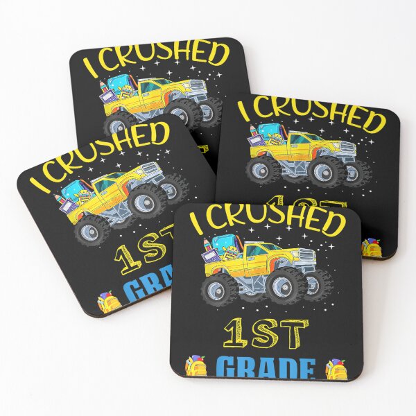 Item preview, I Ready To Crush 1st Grade Truck Boy  designed and sold by scirarmav.