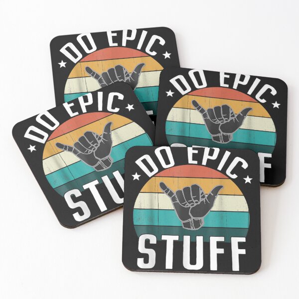 Item preview, Do Epic Stuff Surfer Hang Loose Shaka Windsurfing Surf  designed and sold by scirarmav.