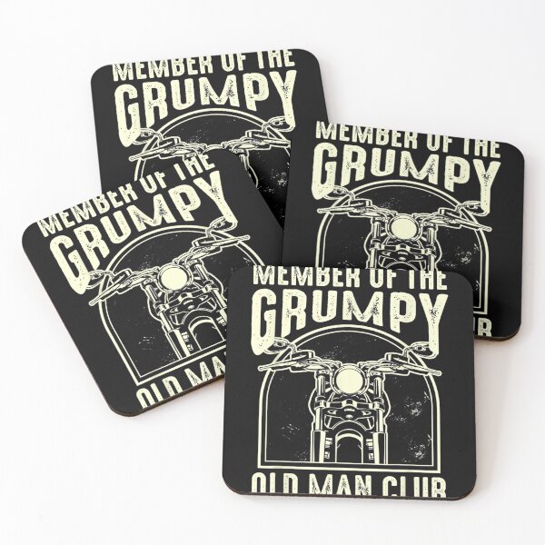 Item preview, Member Of The Grumpy Old Man Club Funny Grumpy Grandpa  designed and sold by scirarmav.