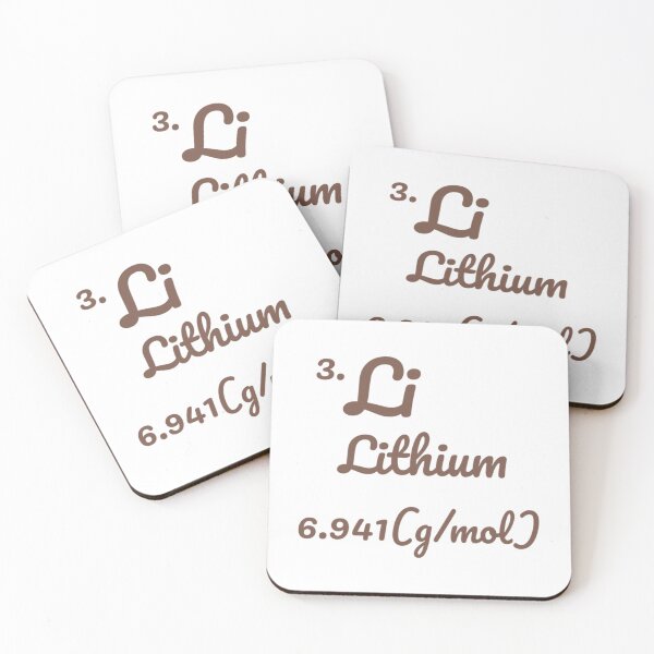 Item preview, Li, lithium   designed and sold by CrimeCultMercs.