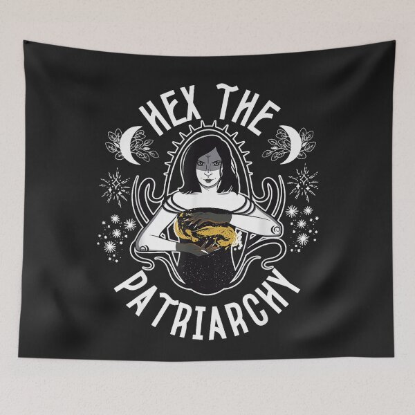 Item preview, Feminist Witch, Hex The Patriarchy designed and sold by NaomiTankersly.
