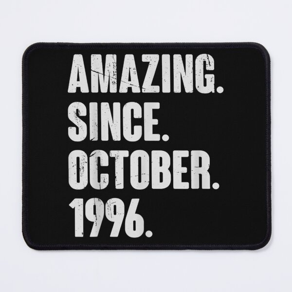 Item preview, Amazing Since October 1996 26 Year Old 26th Birthday Funny  designed and sold by scirarmav.
