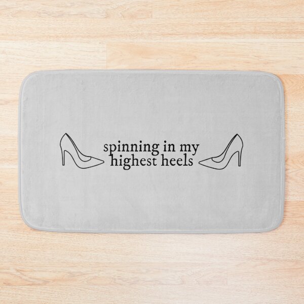 Item preview, spinning in my highest heels mirrorball Lyrics Taylor Swift designed and sold by BoldNFresh.