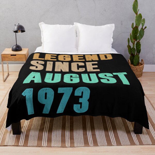 Item preview, 49 Years Old Gifts Legend Since August 1973th Birthday designed and sold by scirarmav.