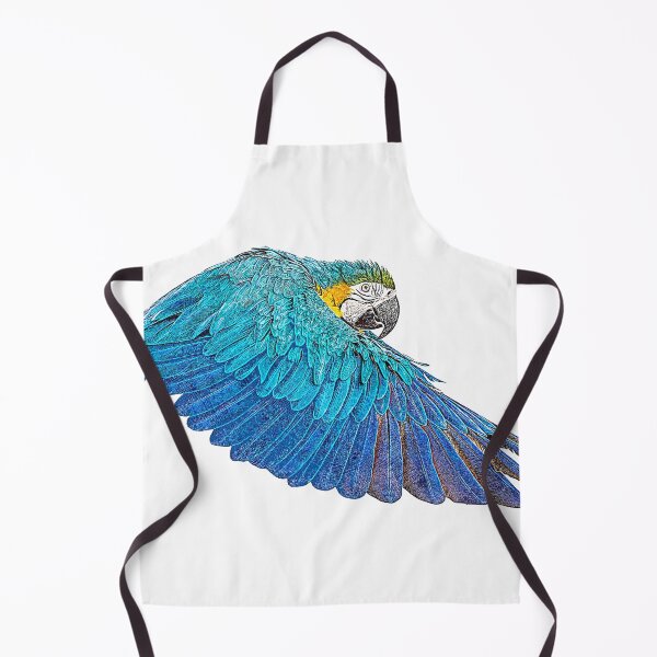 Item preview, Flapping Blue and Yellow Macaw - Custom Pet Portrait Art Studio designed and sold by Custom Pet Portrait Art Studio.