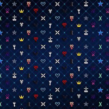 Imagen de la obra Patrón Kingdom Hearts versión 2 de MeMinch