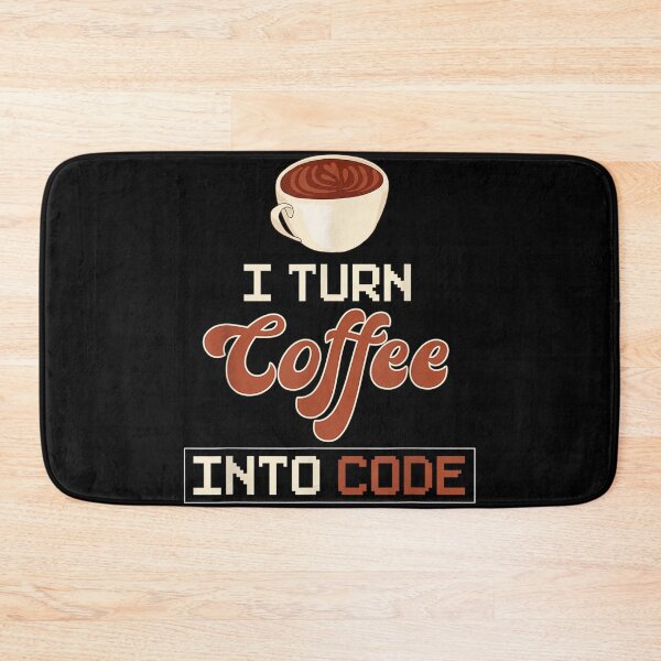 Item preview, I Turn Coffee Into Code Design For Programmers  designed and sold by scirarmav.