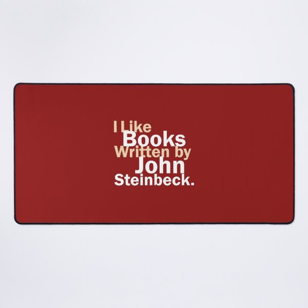 Item preview, I Like Books Written by John Steinbeck designed and sold by Tambu2011.