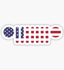 Amerikanische Flagge Jeep Wrangler Grill Sticker