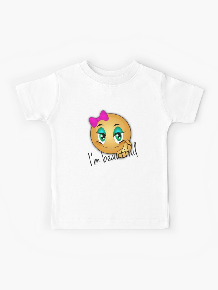 Emoji t shirt hot sale girl