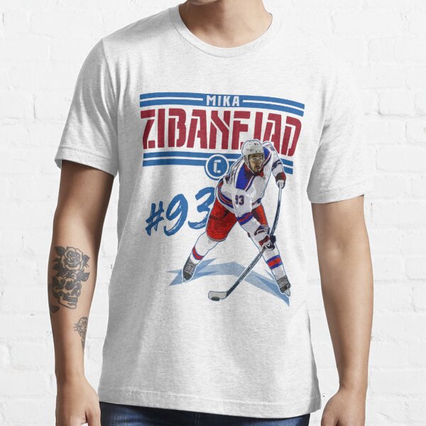 Mika Zibanejad T-shirt New York Rangers Jersey Mika Magic Neon Shirt Ice  Hockey