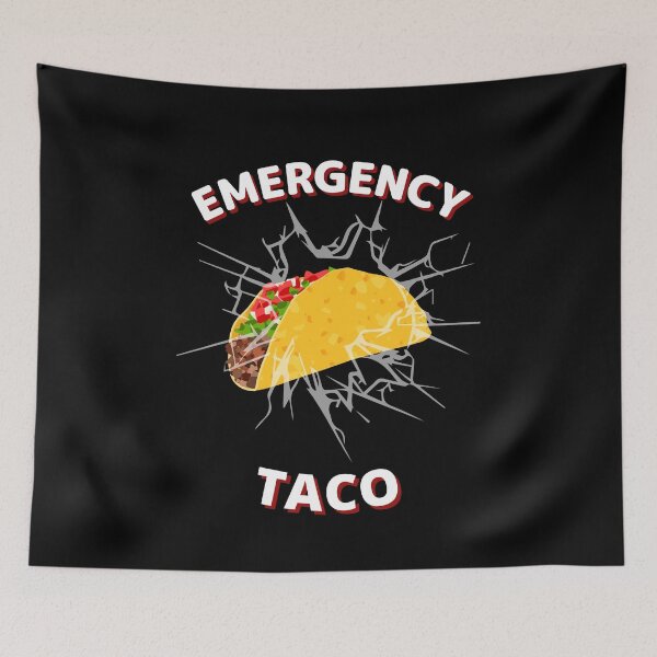 Item preview, Emergency Taco designed and sold by Giggle Gear Tees.