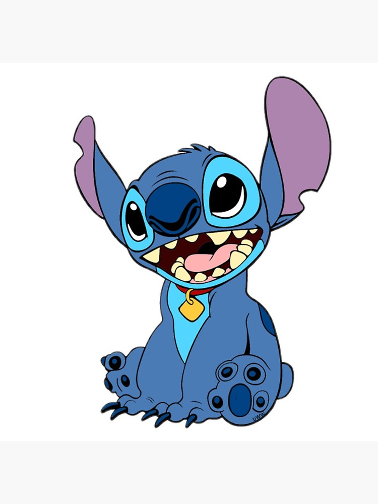 Stitch Clip Art Poster for Sale by Design-Busuk