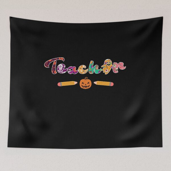 Item preview, Halloween Teacher Women School, Funny Ghost teacher Graphic Tee designed and sold by yssnyd.