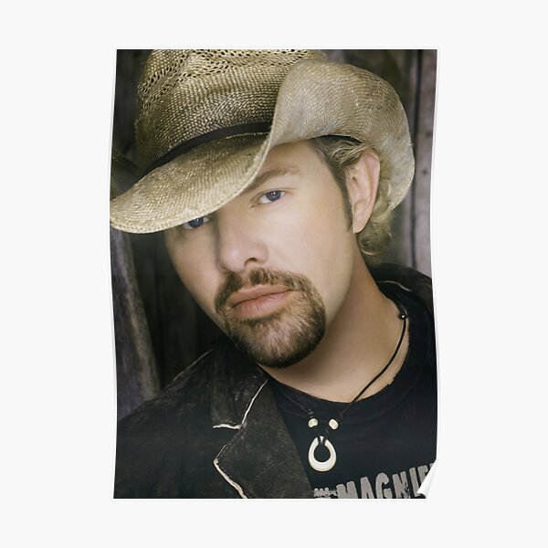 Toby Keith - Celebrity (Oil Paint Art) Poster