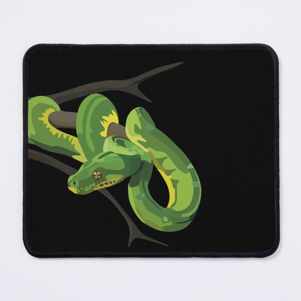 Item preview, Green Tree Python - Digital Art designed and sold by TLGdrawings.