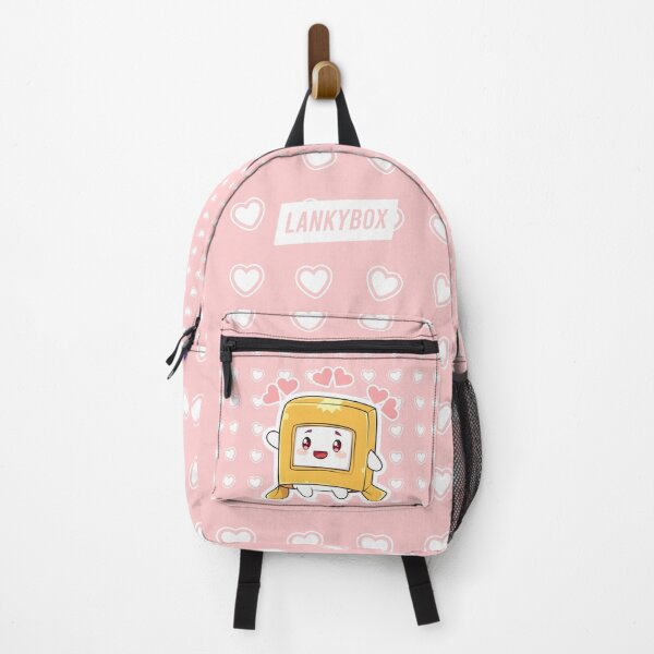 Beautiful pink backpack with hearts for lanky girls, back to school backpacks Backpack