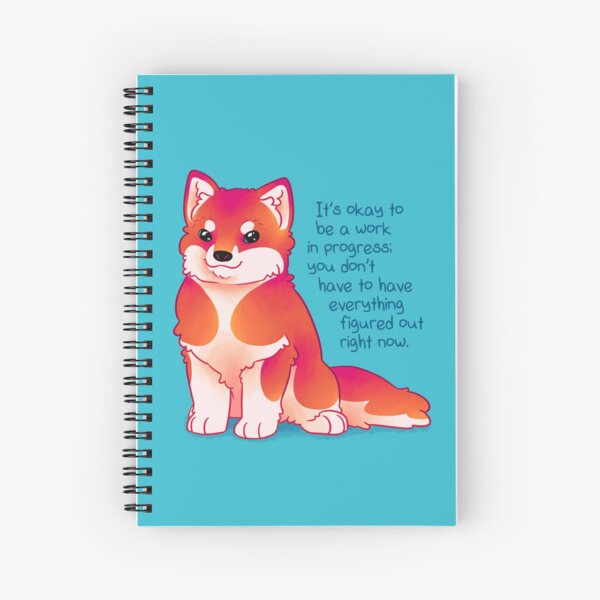 Aperçu de l'œuvre "C'est bon d'être un travail en cours" Malamute Pup créée et vendue par thelatestkate.