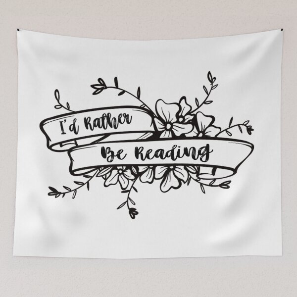 Item preview, I'd rather be reading designed and sold by andysartworks.
