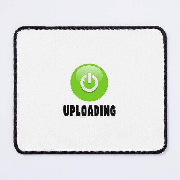 Item preview, Uploading Data Files Green Symbol Button designed and sold by PodiShawna.