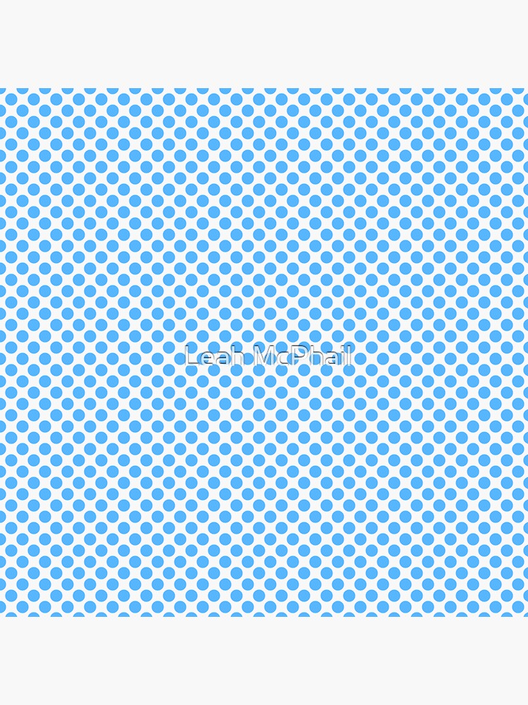 Blue Polka Dots by LeahMcPhail